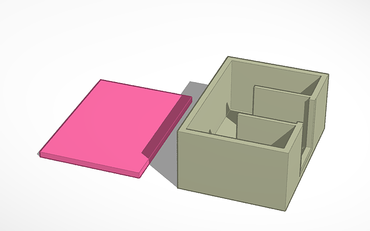 3D design R307 Fingerprint sensor case - Tinkercad