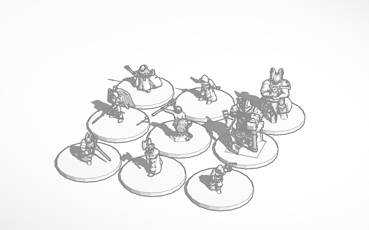 3D design team human - Tinkercad