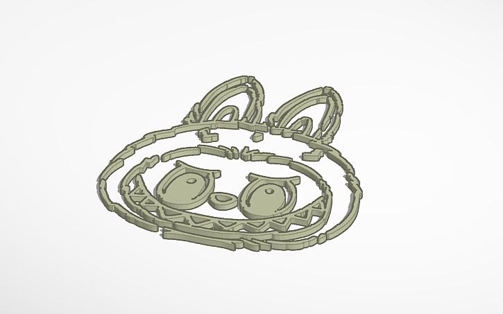 3D design Labubu - Tinkercad