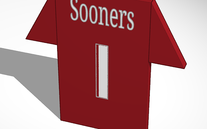 3D design Kyler Murray Jersey - Tinkercad