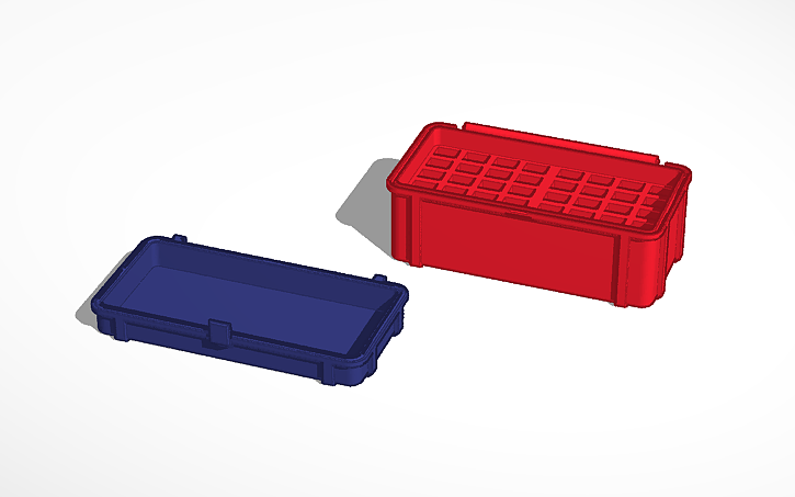 Sfp Module Cad Model 3D design SFP Module Box - Tinkercad