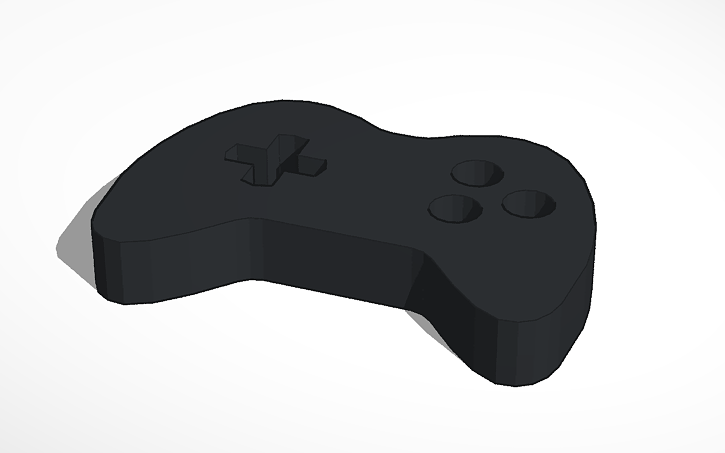 3D design Gaming Controller - Tinkercad
