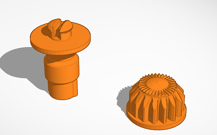 3D design beyblade x - free defend - Tinkercad