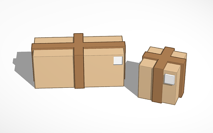 3D design Boxes - Tinkercad