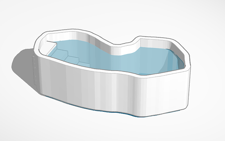 3D design pool - Tinkercad