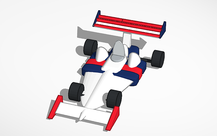 3D design Racing car - Tinkercad