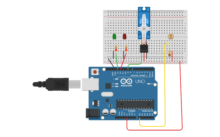 Circuit design Assignment 4 - Tinkercad