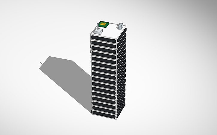 3D design ビル - Tinkercad