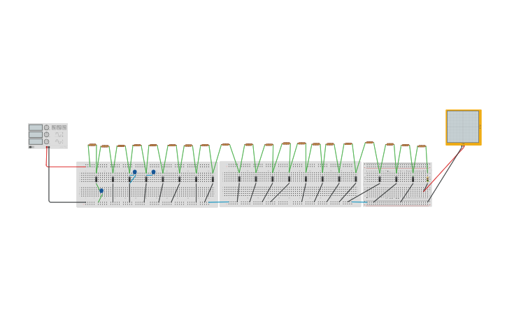 Circuit design MDP - BREADBOARD - Tinkercad