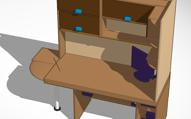 3D design my new table - Tinkercad