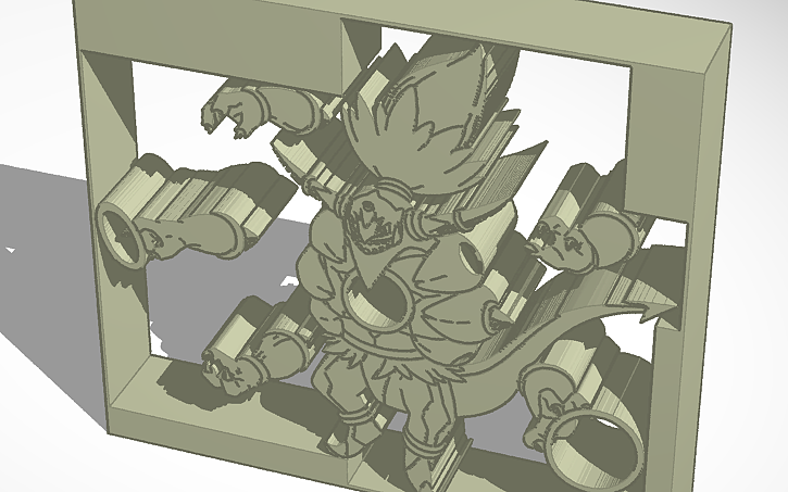 3D design Hoopa Unbound picture - Tinkercad