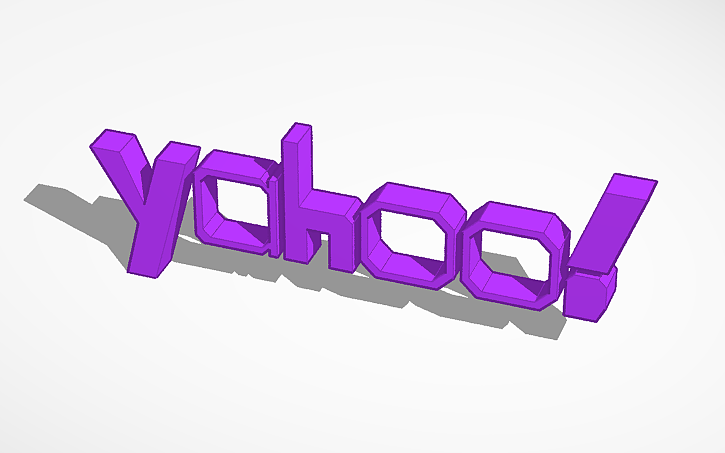 3D design Yahoo! - Tinkercad