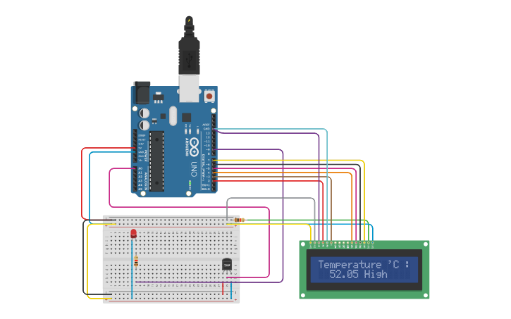 Circuit design Modul 4_SISTEM SENSOR - Tinkercad