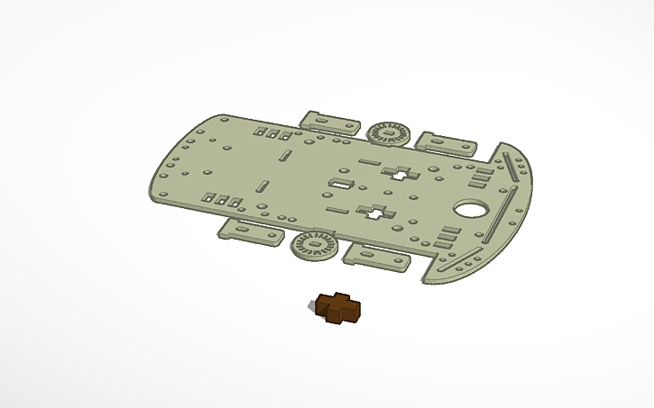 3D design Chassi 3D - Tinkercad