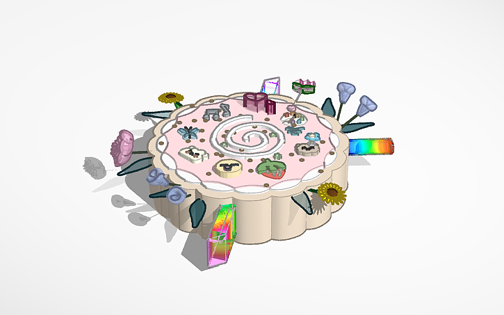 Inker Pad 3D design Defines Me - Tinkercad