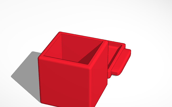 3D design storage box - Tinkercad