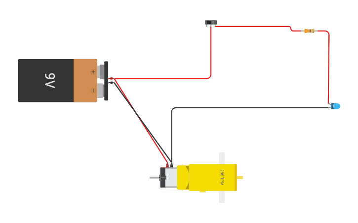Circuit design 06. Motorreductor - Tinkercad