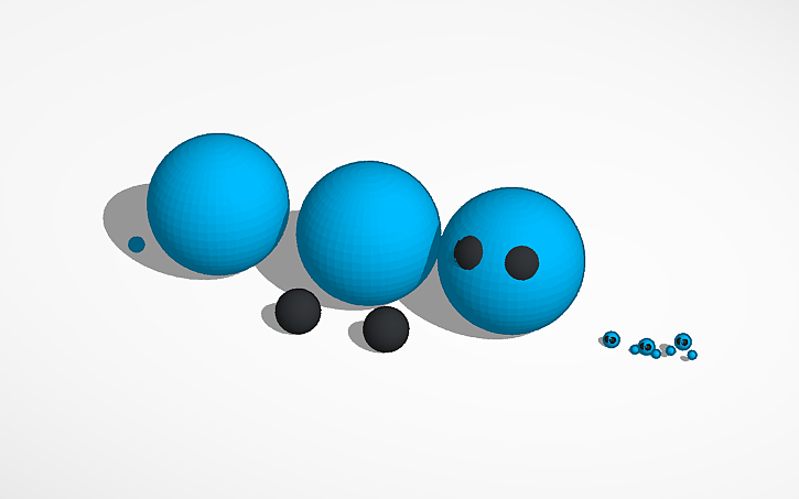 3D design Sphere Character Tutorial - Tinkercad