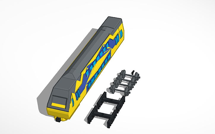 3D design train - Tinkercad