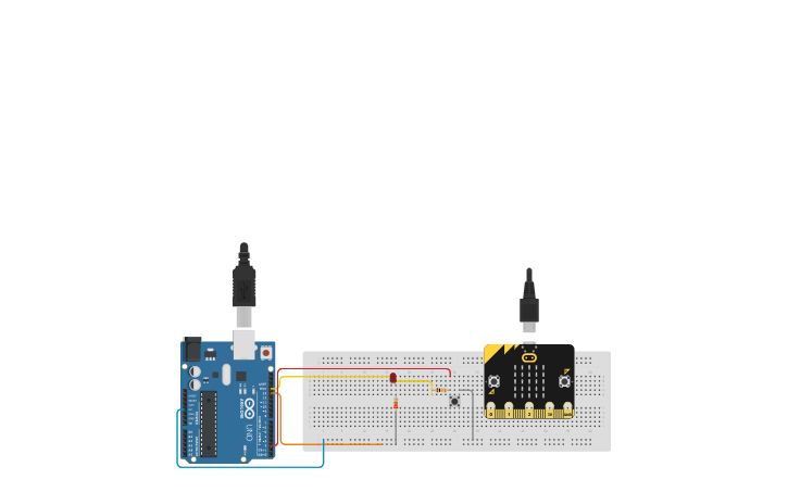 Autocad Switch Arduino Circuit design Arduino Toggle Switch LED Control Circuit - Tinkercad