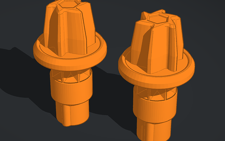 3D design Gear Cyclone and Vortex - Tinkercad