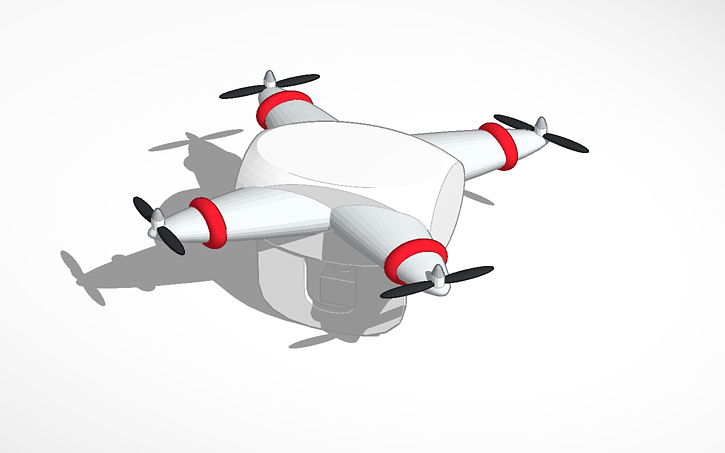 3D design Drone - Tinkercad
