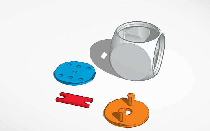 3D design suporte - Tinkercad