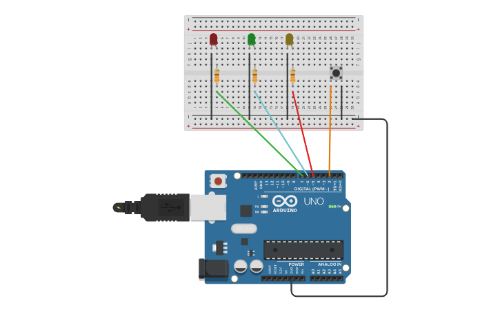 Circuit design ASCII Com - Tinkercad