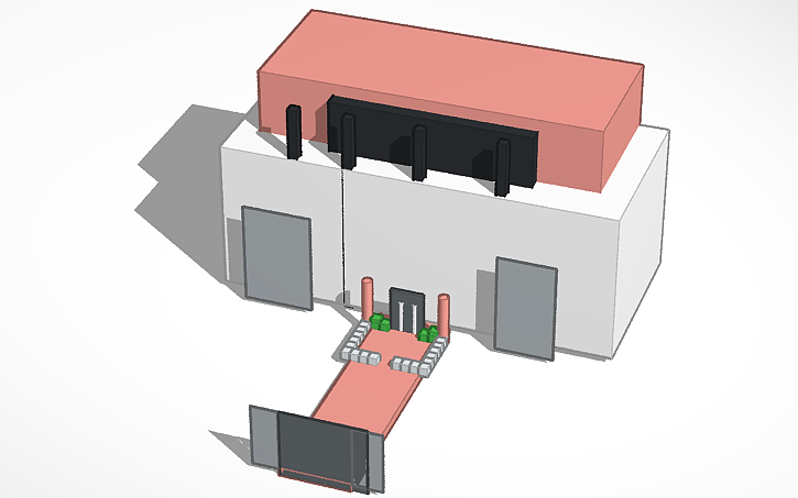 3D design Modern House! - Tinkercad