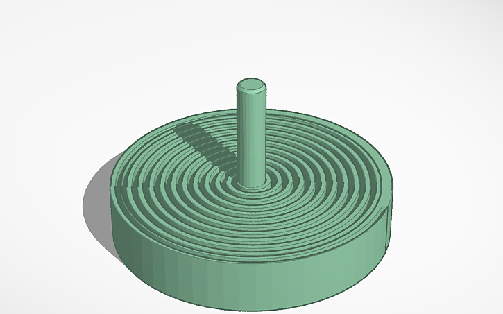 3D design Fidget Spring - Tinkercad