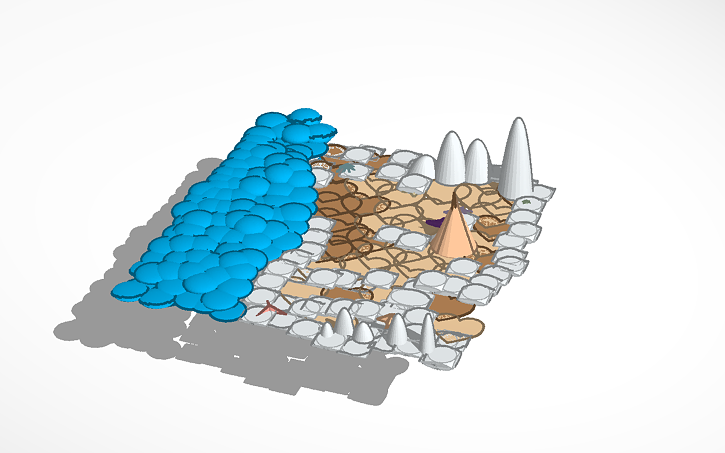 3D design River - Tinkercad