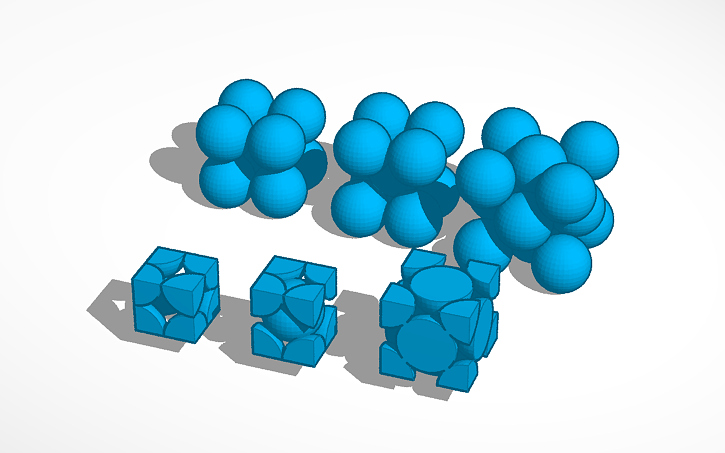 3D design cubica simple - Tinkercad