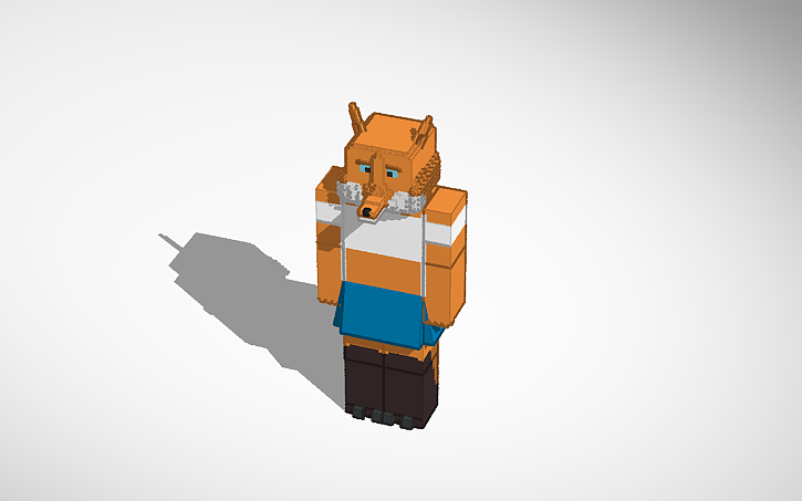 Solidworks Fox 3D design A Fox - Tinkercad