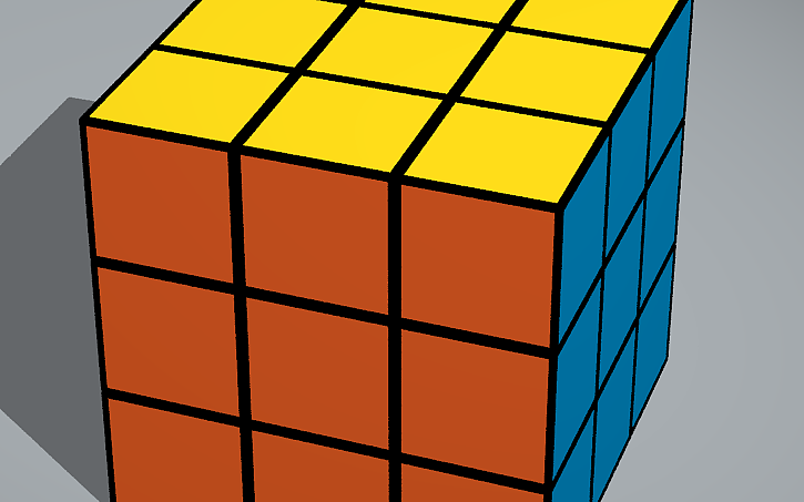 Rubycube 3D design Rubik's Cube(Standard Edition) - Tinkercad