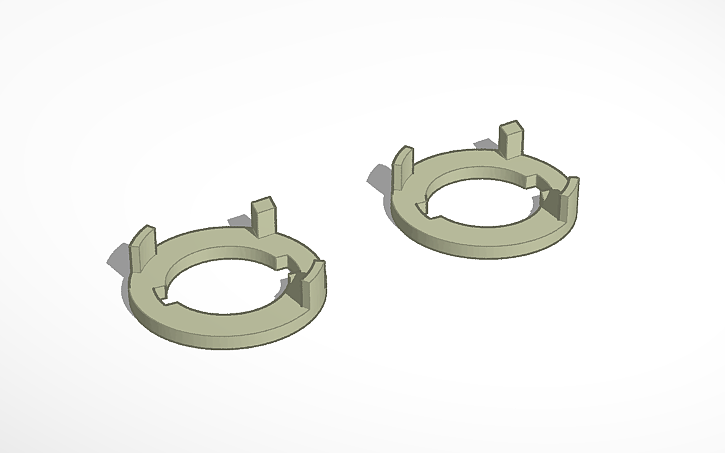 3D design beyblade burst level chip - Tinkercad