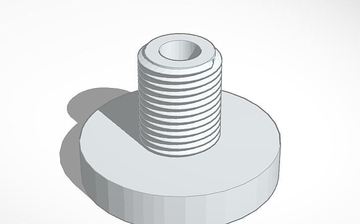 Thread 3d View 3D design threadS - Tinkercad