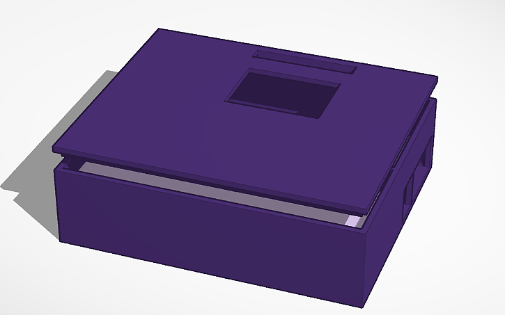 3D design 3D medical box - Tinkercad