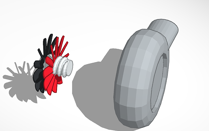 3D design Turbo - Tinkercad