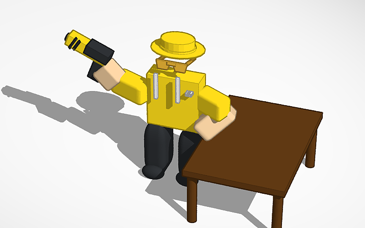 3D design SenseyWarrior (Roblox Rivals) - Tinkercad