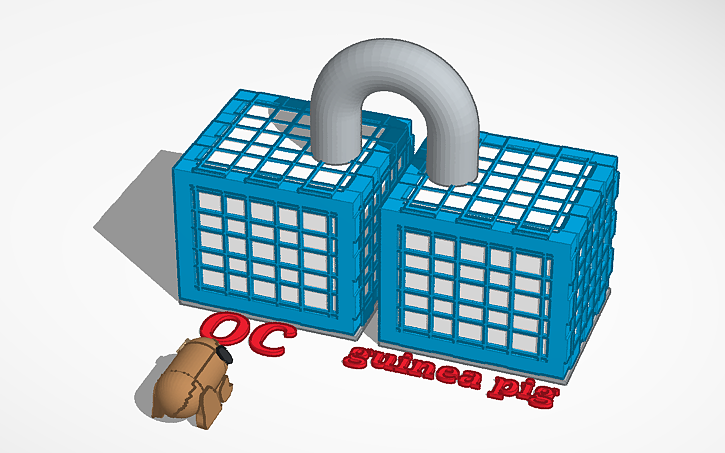 3D design Copy of guinea pig maker! - Tinkercad