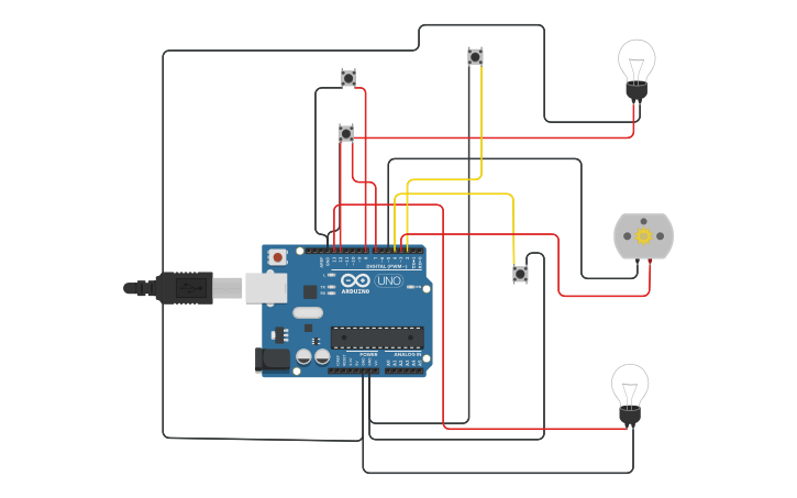 Circuit design circuit design Arduino LIFT - Tinkercad