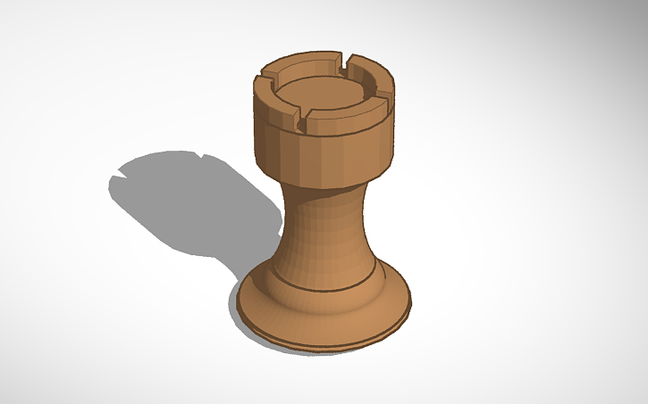 3D design Rook - Tinkercad