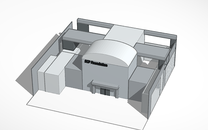 3D design SCP Foundation - Tinkercad