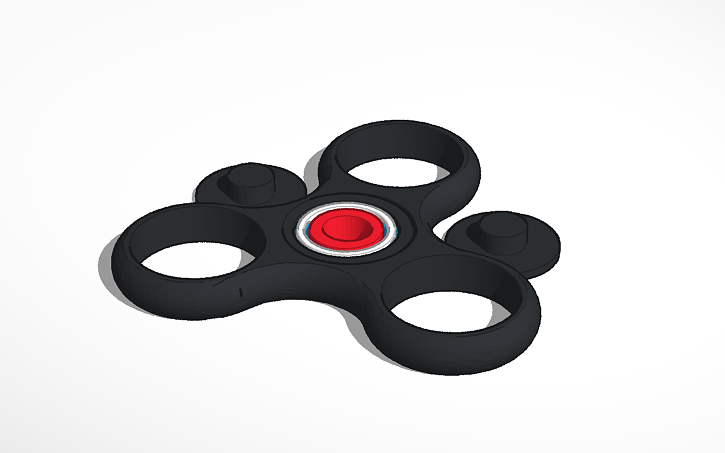3D design Fidget spinner - Tinkercad