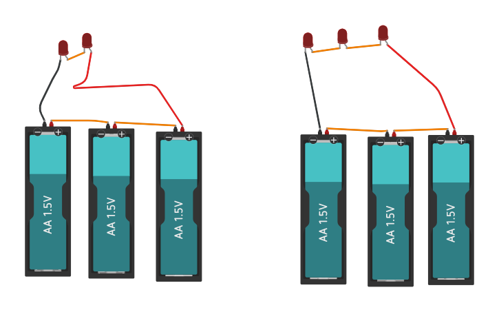 Circuit design basit elektrik devresi - Tinkercad
