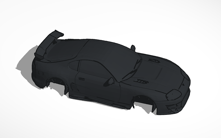 3D design Copy of Toyota Supra MK4. - Tinkercad