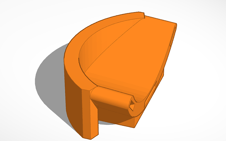 3D design TP Tube - Top - Tinkercad