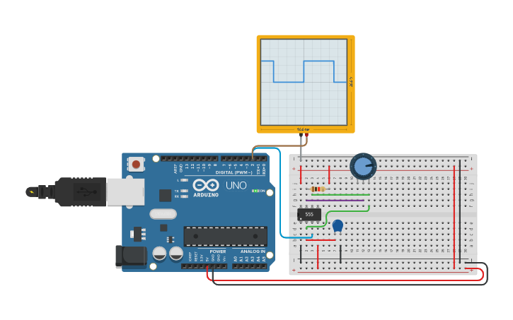 Analog To Digital Controller For Arduino Circuit design Analog to Digital Converter (ADC) with 555 and Arduino ...