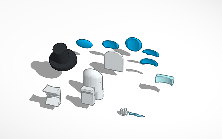 3D design imposter v4 - crewmate/ imposter base - Tinkercad