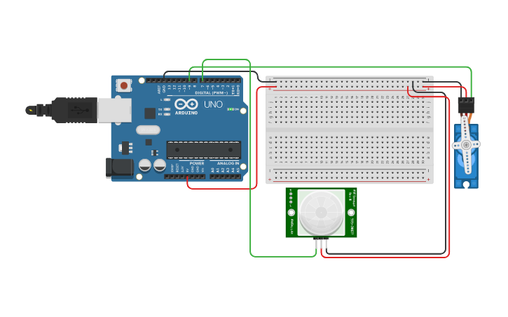 Circuit design Circuits 12 - Tinkercad